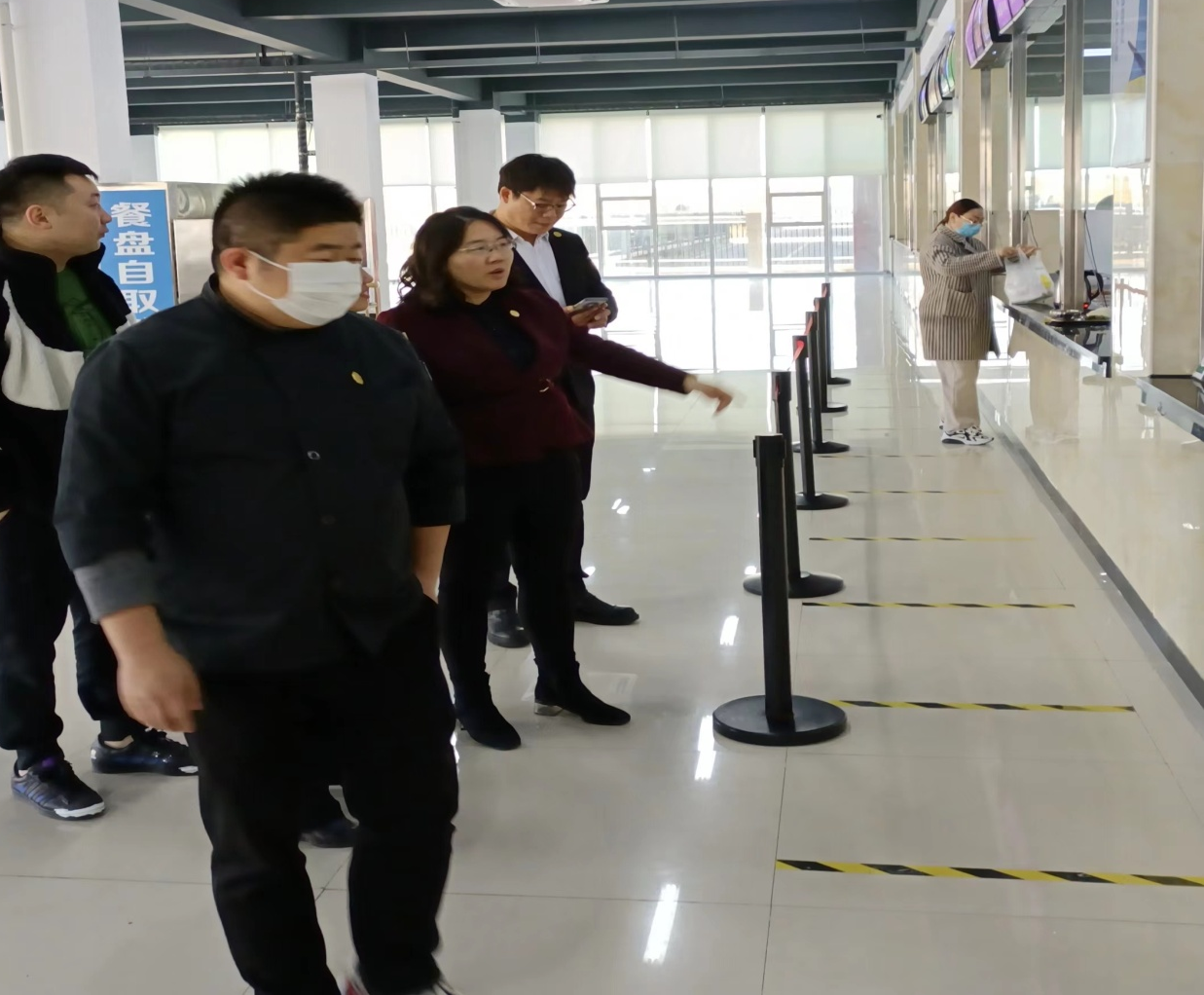 宿马汇酒店开展冬季安全专项检查行动(图1)